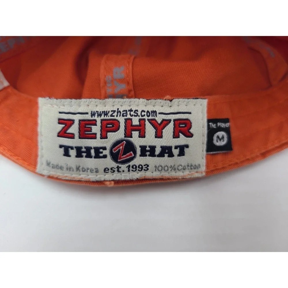 Denver Broncos Zephyr The Player Fitted M Hat Cap‎ Men Women NFL Football Orange